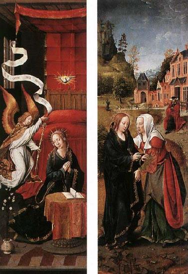 Annunciation and Visitation, unknow artist